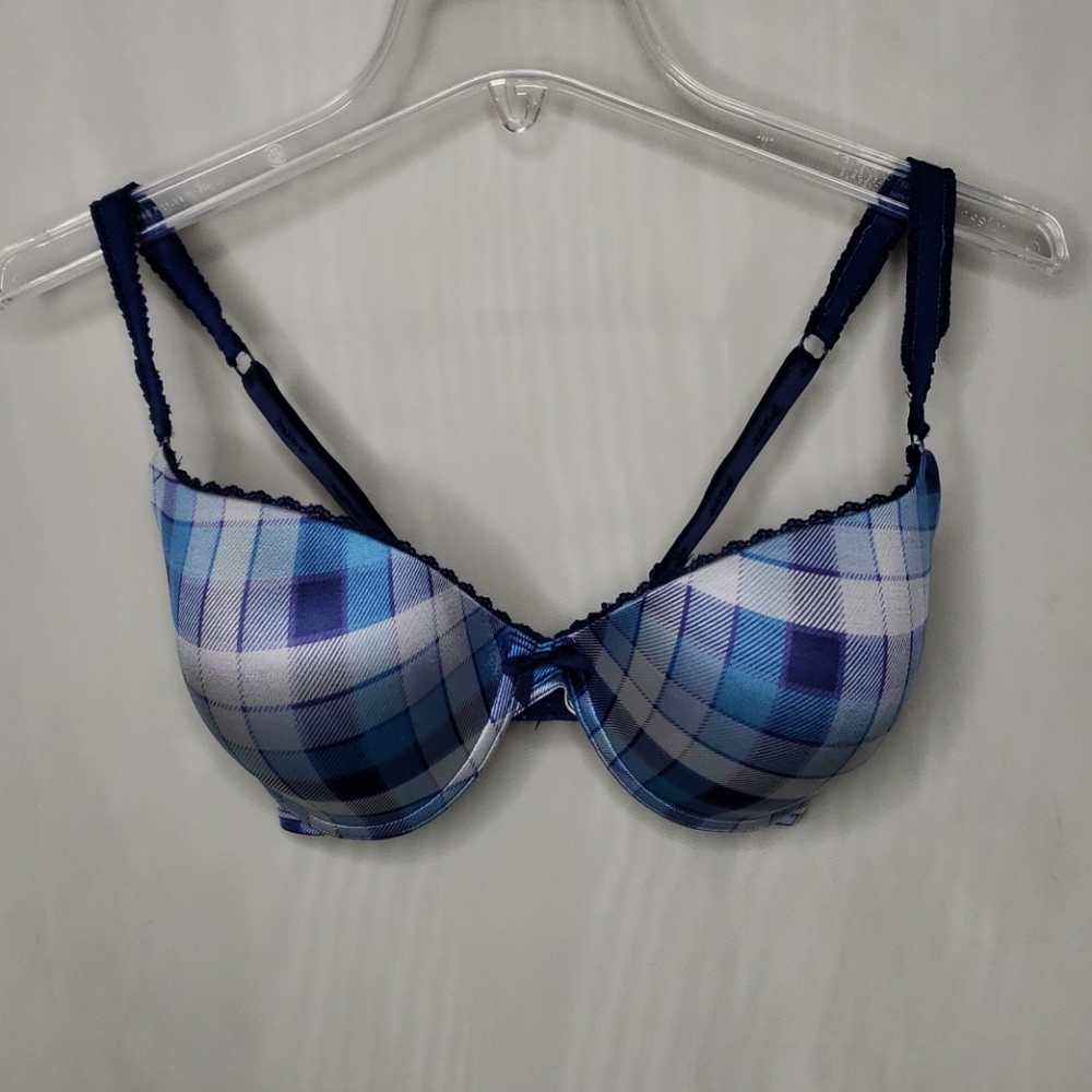 EUC Plaid aerie underwire bra